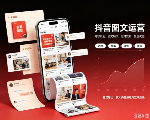 昂仁抖音图文代运营服务